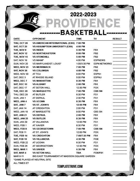 pc women's basketball schedule|providence friars women's basketball schedule.